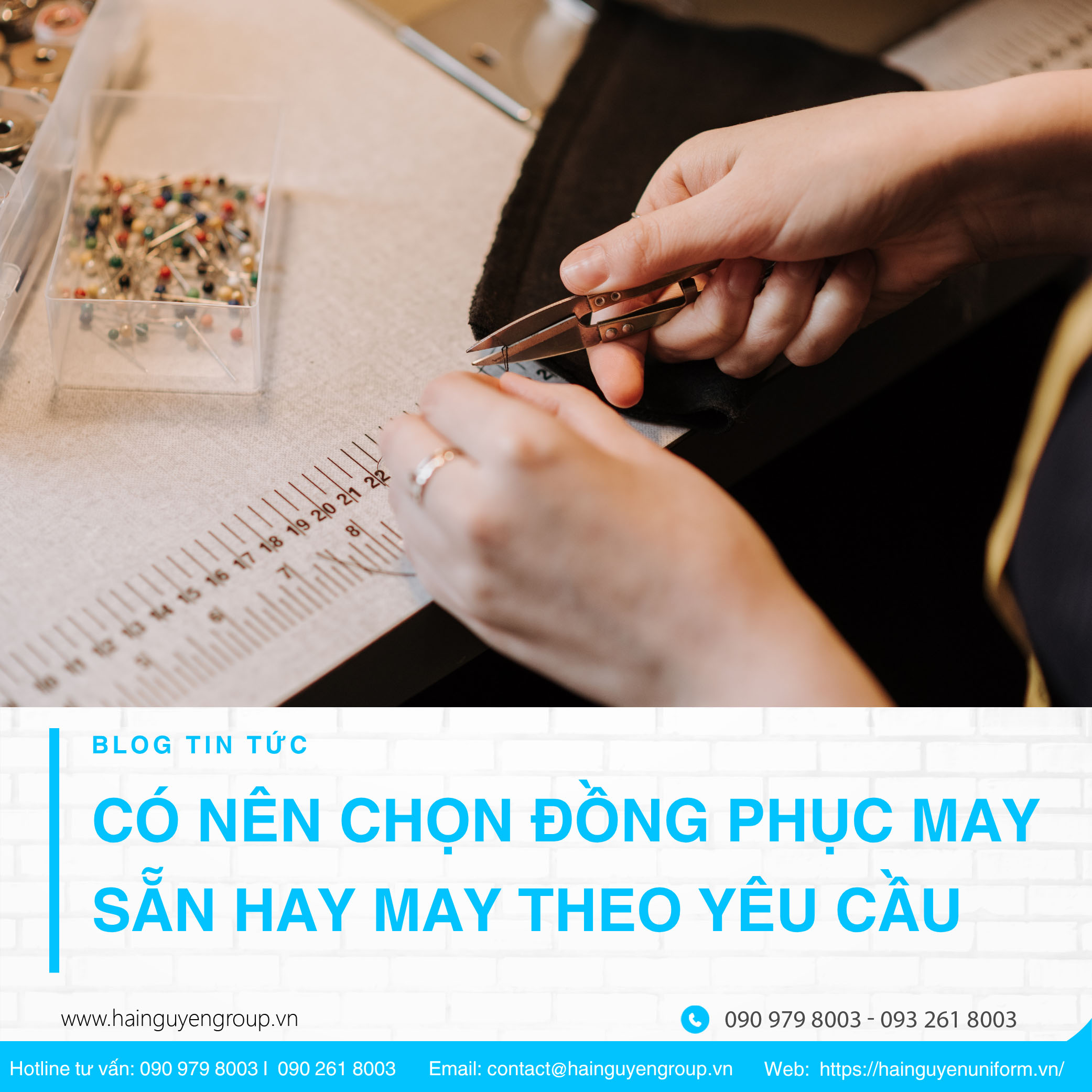 CÓ NÊN CHỌN ĐỒNG PHỤC MAY SẴN HAY MAY THEO YÊU CẦUCÓ NÊN CHỌN ĐỒNG PHỤC MAY SẴN HAY MAY THEO YÊU CẦU