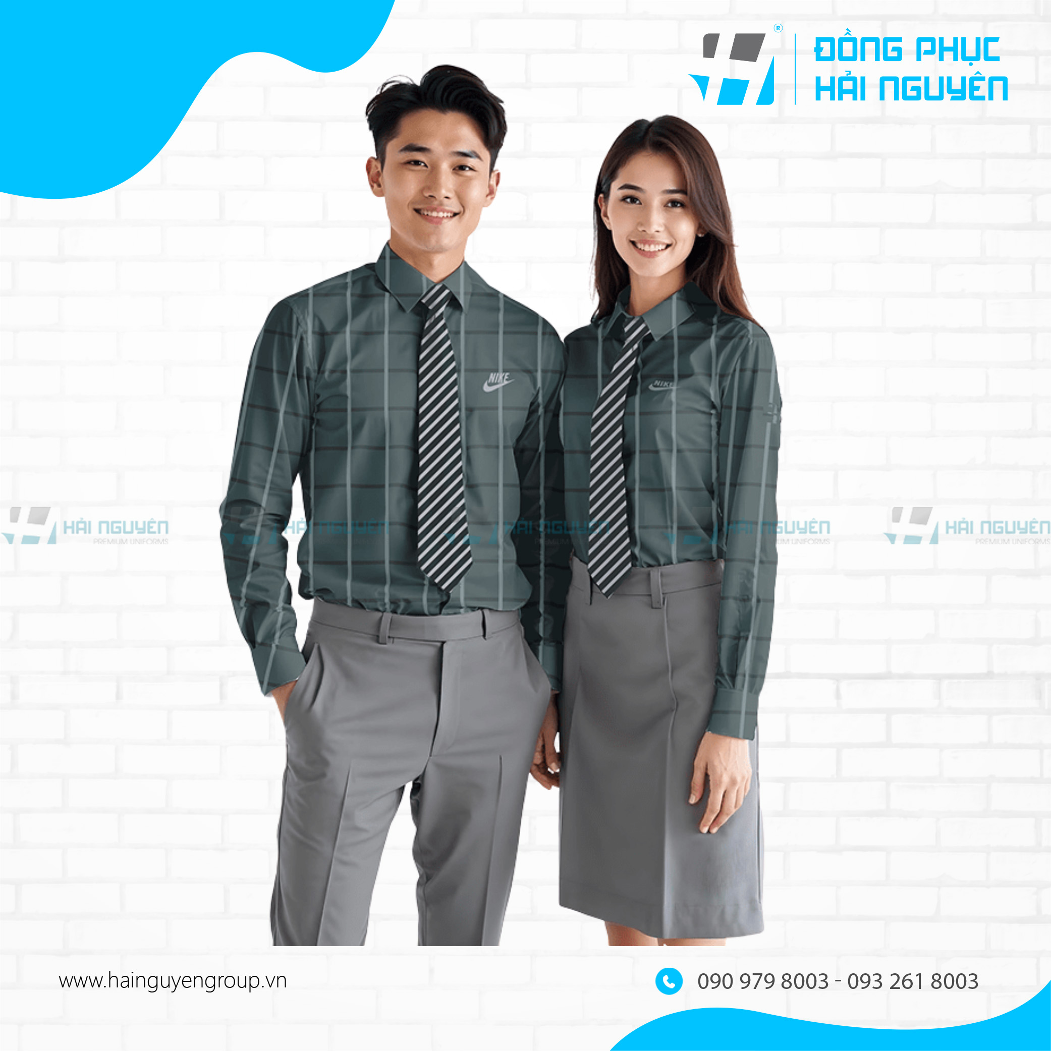 Mẫu áo đồng phục văn phòng giá rẻ cho doanh nghiệp