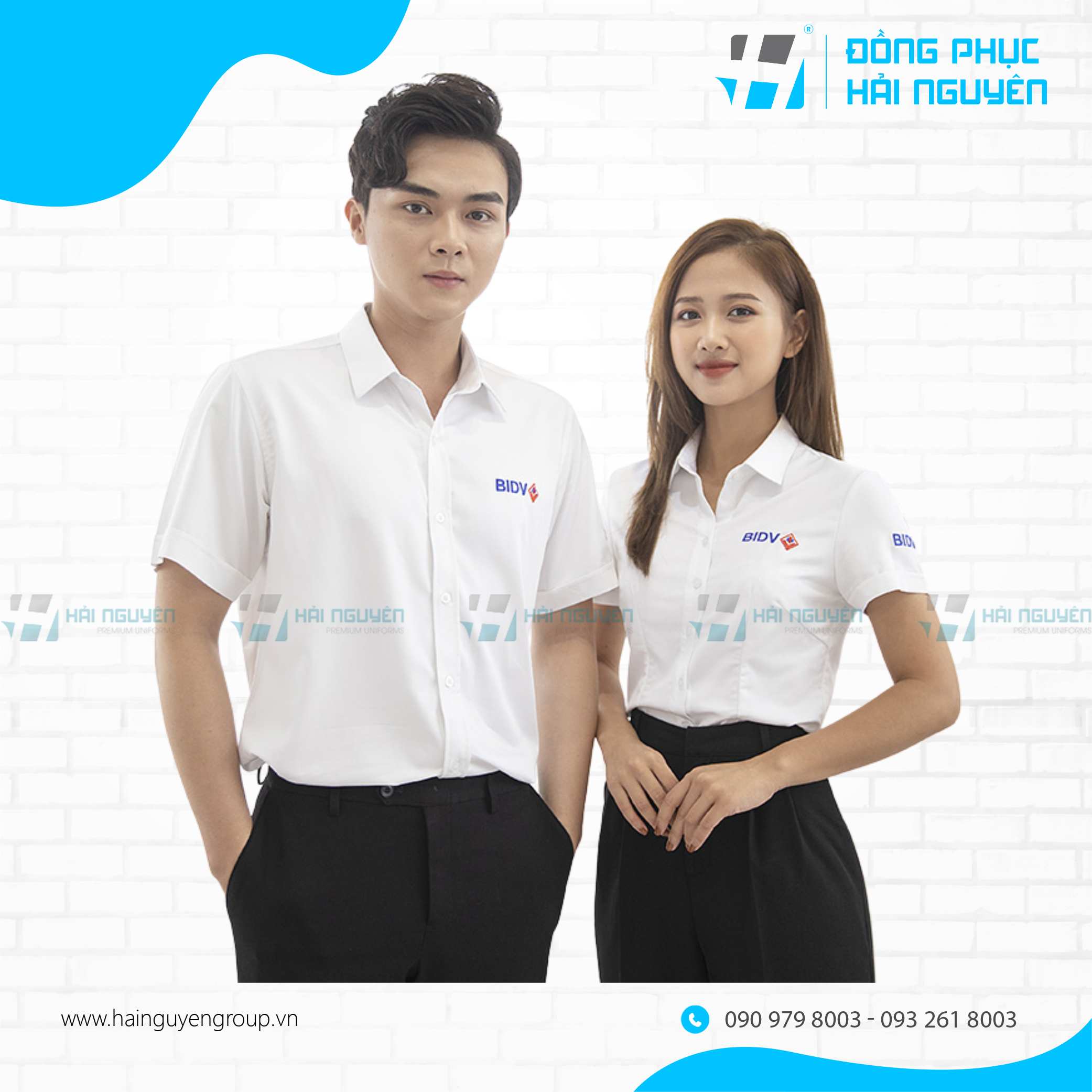 Áo sơ mi đồng phục công sở thanh lịch