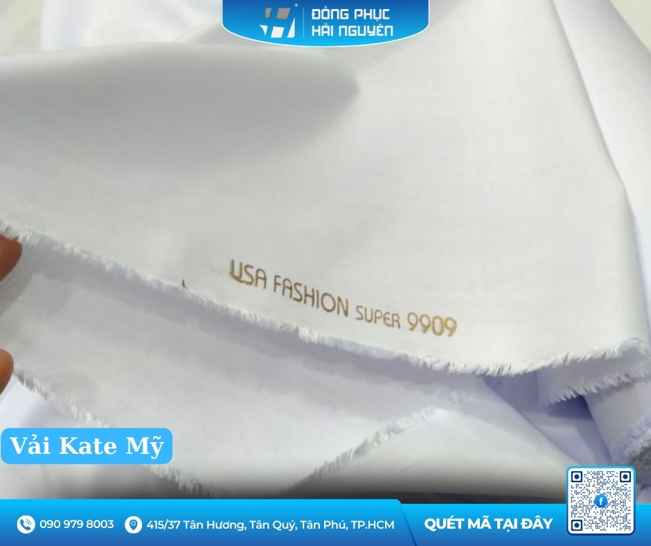 Chất vải kate mỹ phổ biến