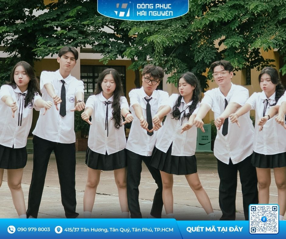 May áo đồng phục cho học sinh