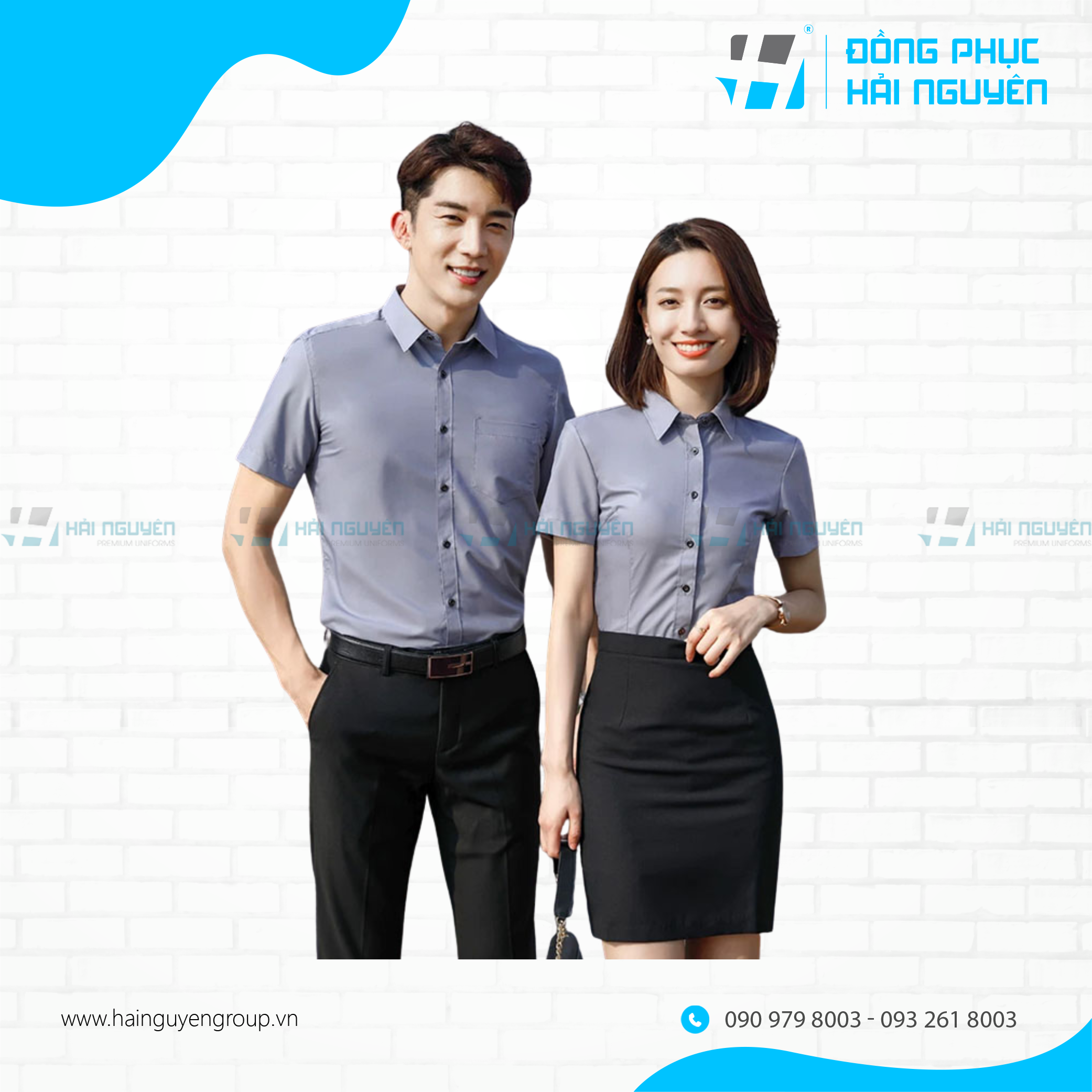 Đồng phục công sở cao cấp thanh lịch