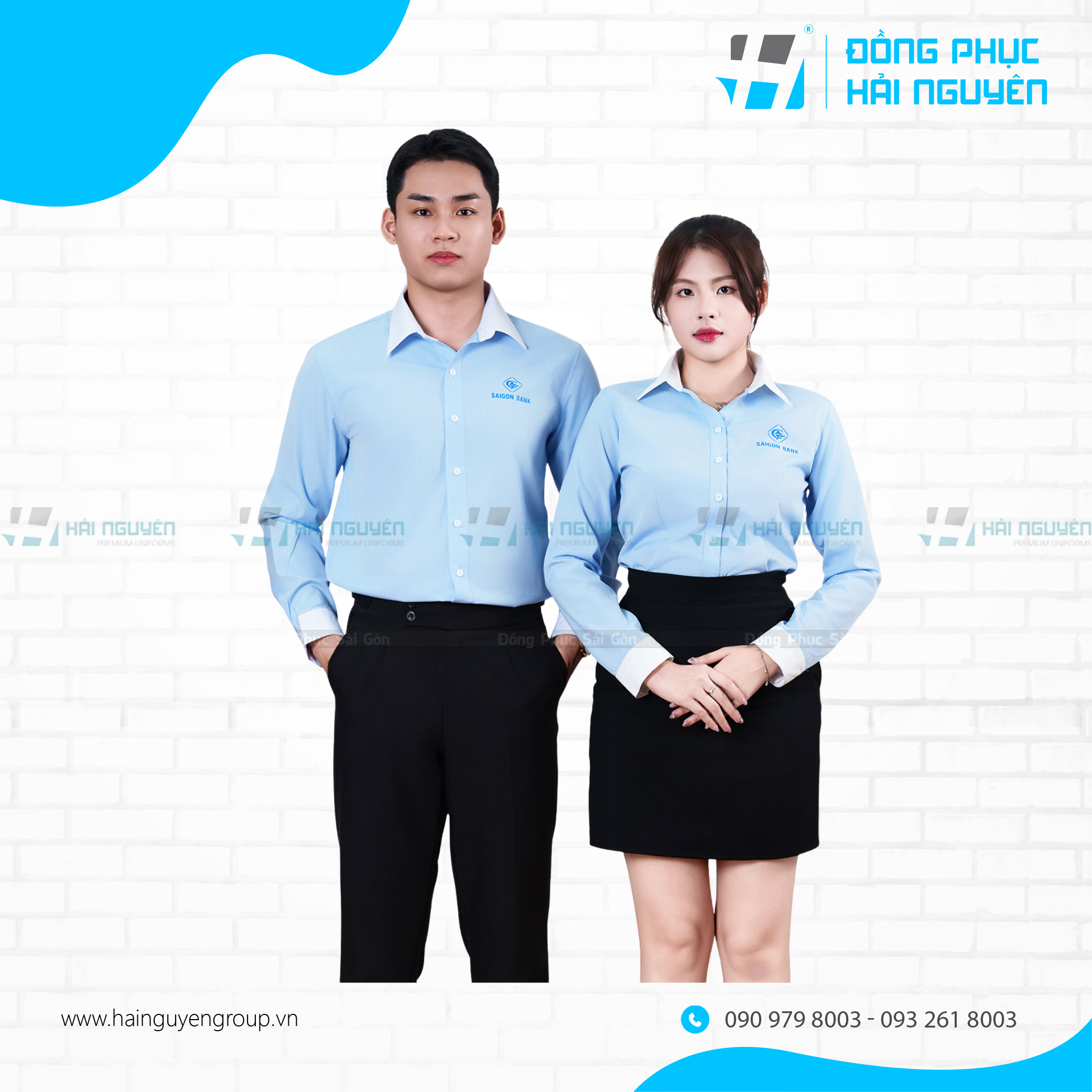 Đồng phục công sở cao cấp, thiết kế hiện đại