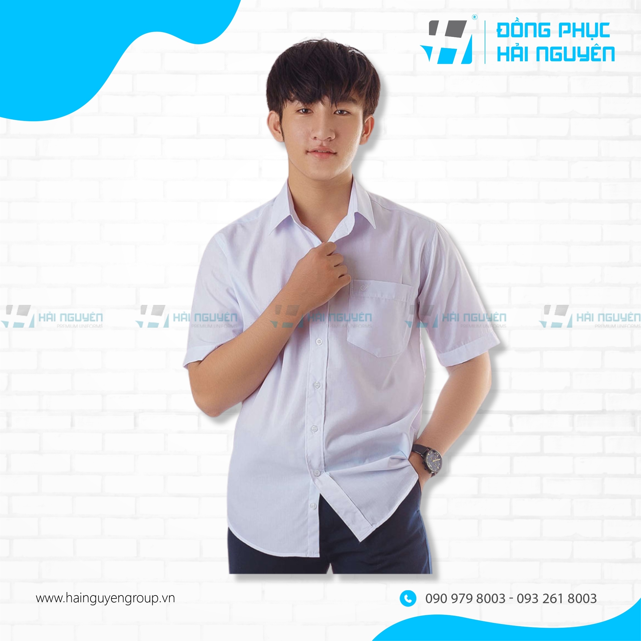 Áo sơ mi trắng truyền thống