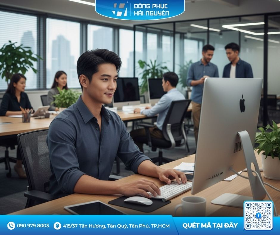 Áo sơ mi tay dài cho nam lịch sự