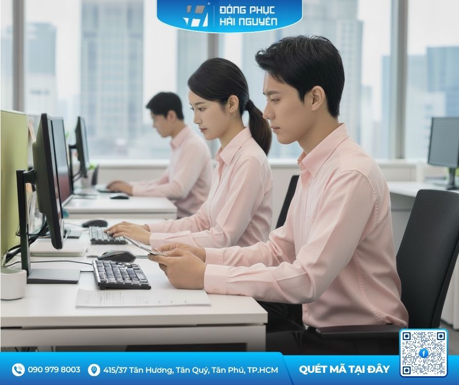 Màu hồng nhạt cả nam và nữ đều mặc đẹp