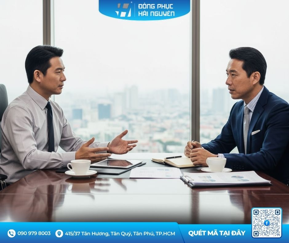 Chiếc áo sơ mi lịch sự phục vụ cho công việc một cách chỉnh chu