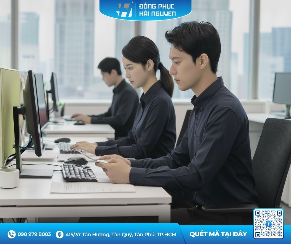 Áo sơ mi màu đen sang trọng