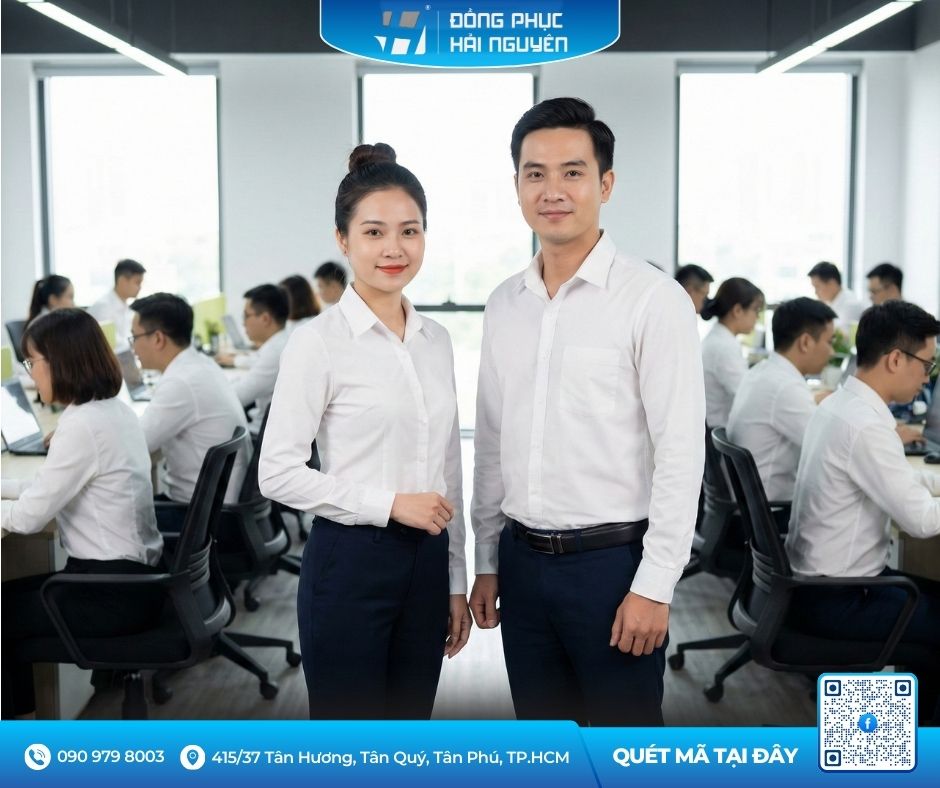 Áo sơ mi tay dài lịch sự