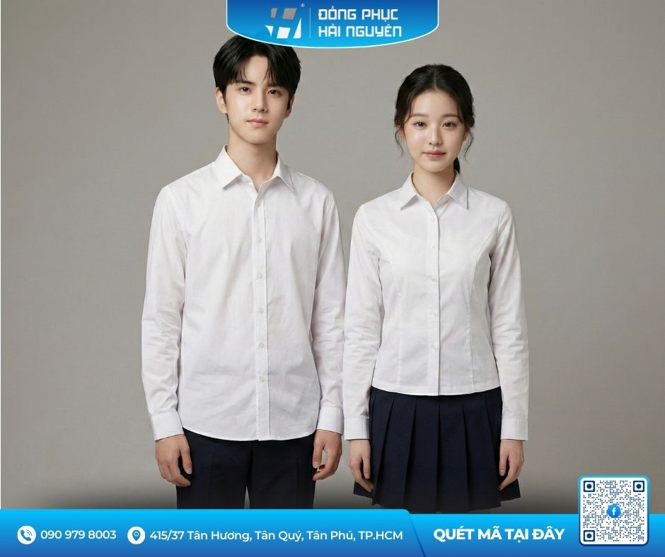Mẫu Áo Sơ Mi Học Sinh Truyền Thống