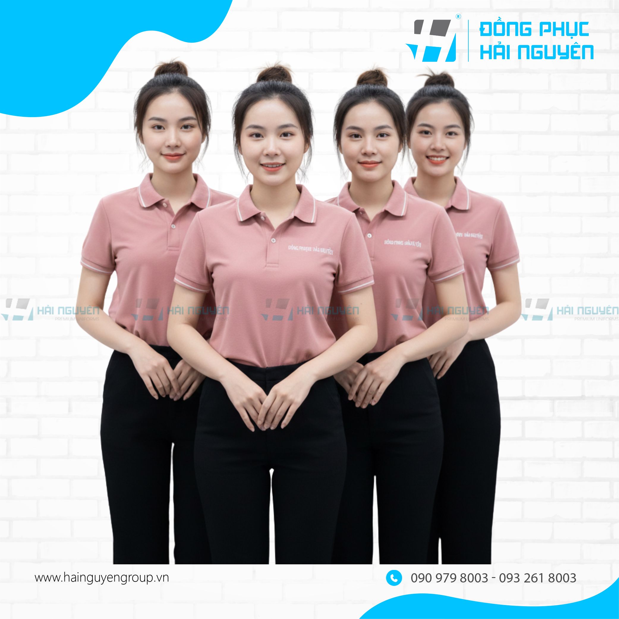 Đồng Phục Nữ Công Sở Áo Thun