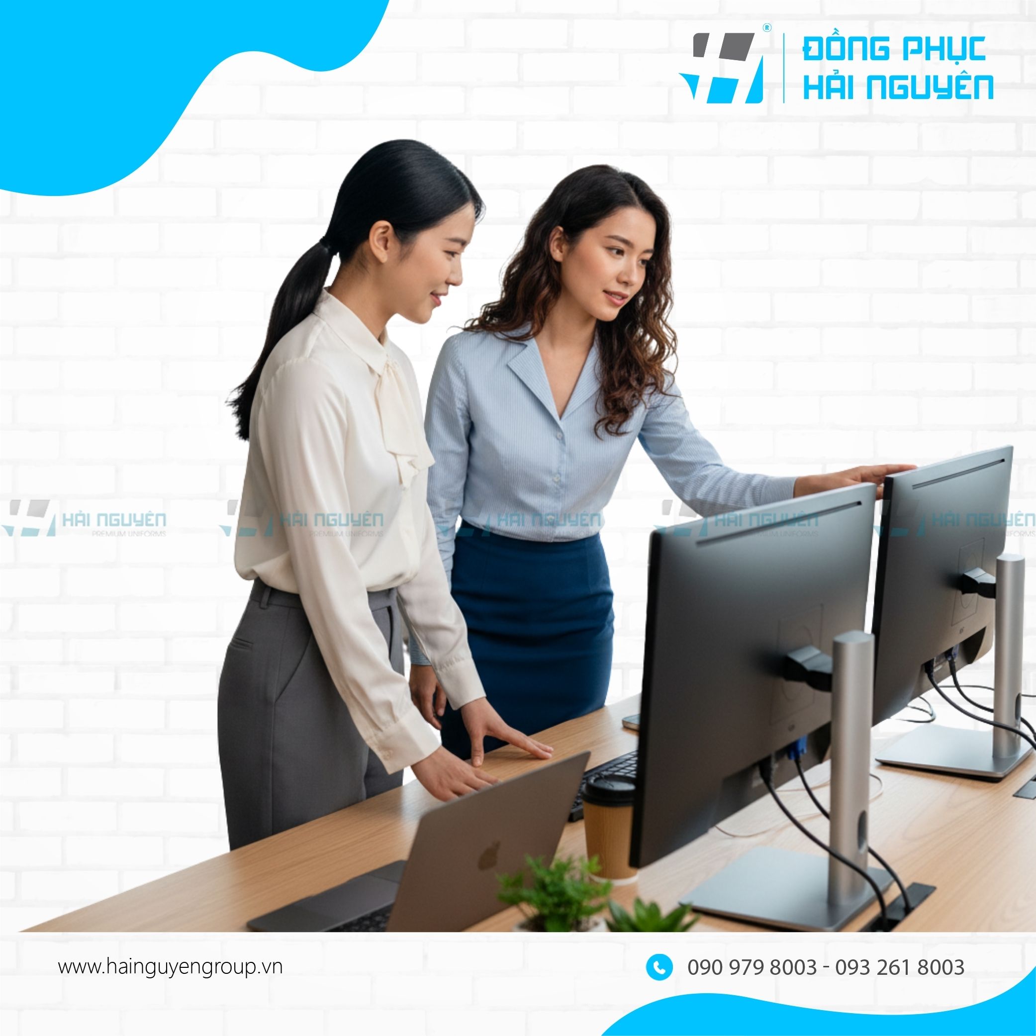 Nên đặt may áo đồng phục cho nhân viên tại xưởng