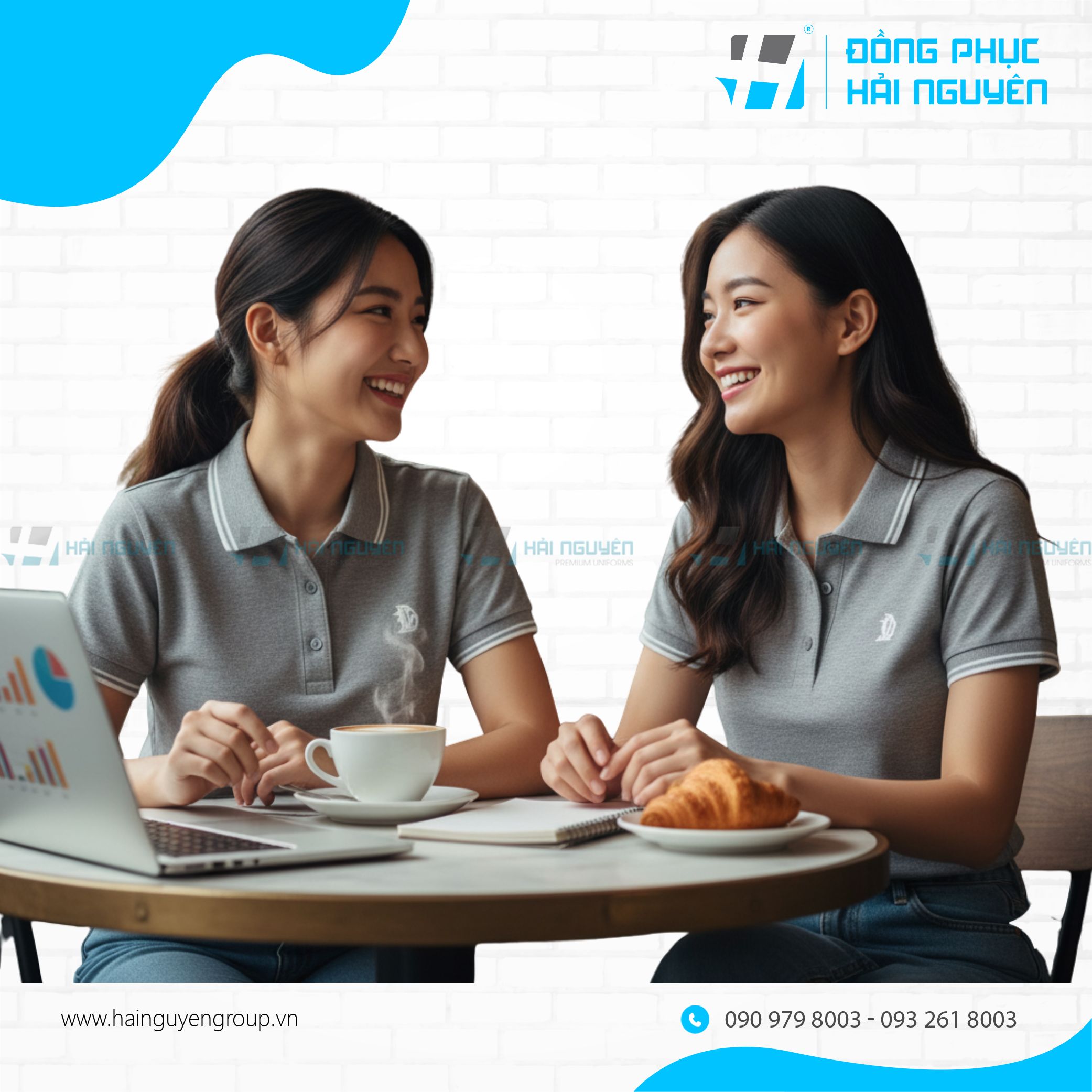 Xưởng may áo thun đồng phục công sở Hải Nguyên