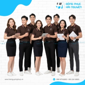 Áo Polo Nâu Phối Sọc Trẻ Trung Năng Động