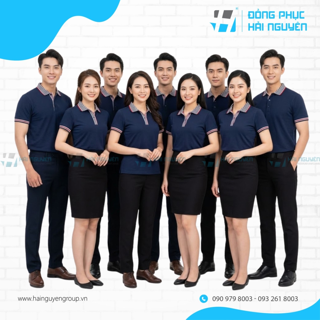 &Aacute;o Thun Polo Văn Ph&ograve;ng Phối Sọc