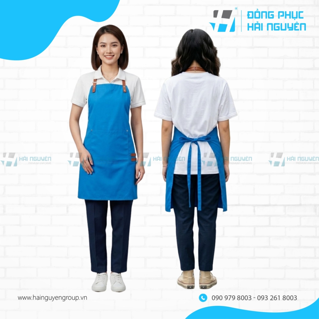 May Tạp Dề Đồng Phục Cho Nh&acirc;n Vi&ecirc;n Tại TPHCM