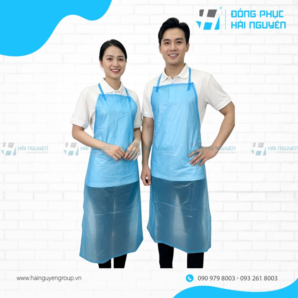 Tạp Dề Nhựa Gi&uacute;p Chống Thấm Nước