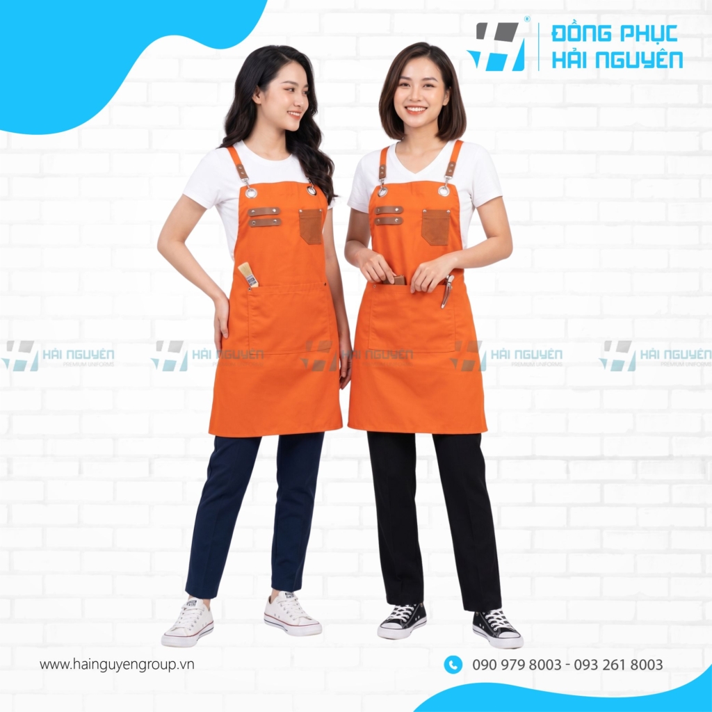 Xưởng May Tạp Dề Gi&aacute; Rẻ Tại TPHCM