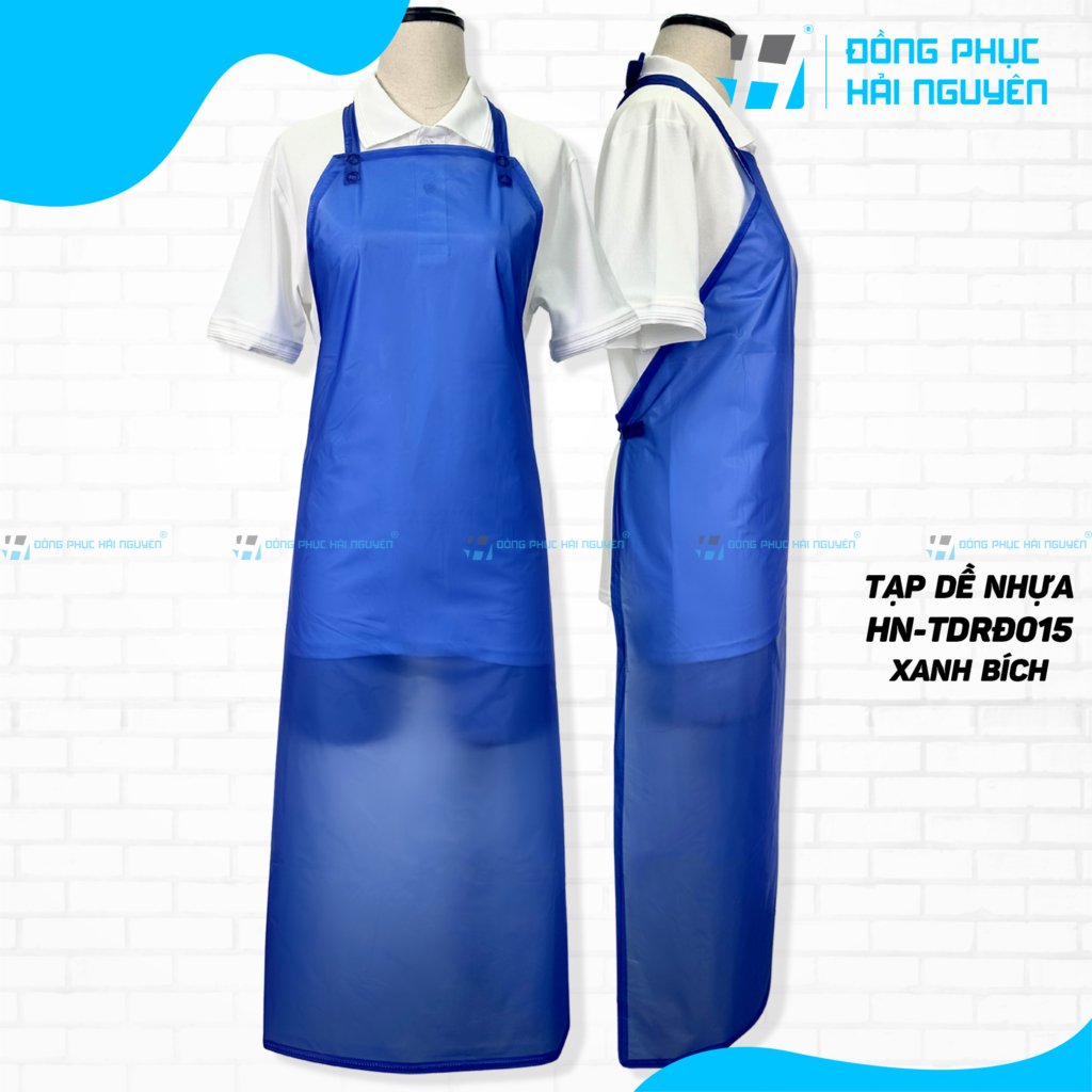 Tạp dề nhựa m&agrave;u