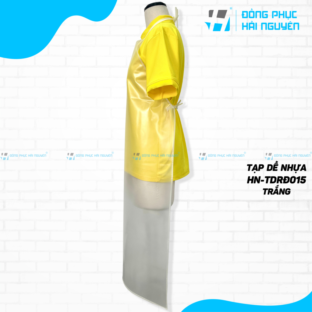 Tạp dề nhựa PVC d&agrave;y
