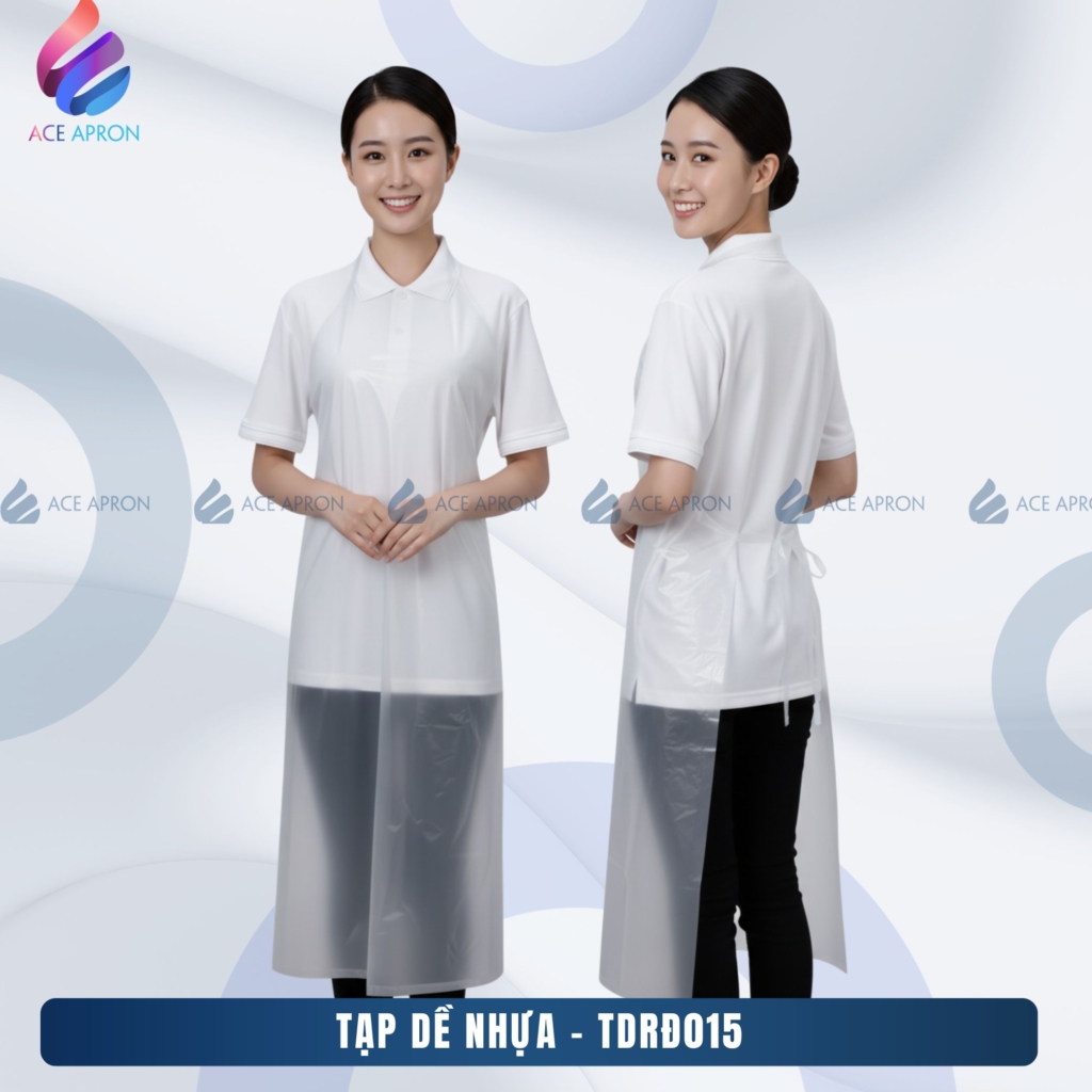 Ứng dụng thực tế của tạp dề nhựa