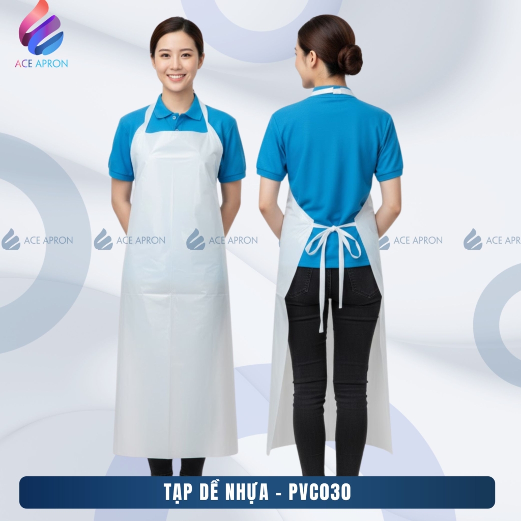 đặt tạp dề nhựa tại xưởng may Hải Nguy&ecirc;n ở TPHCM