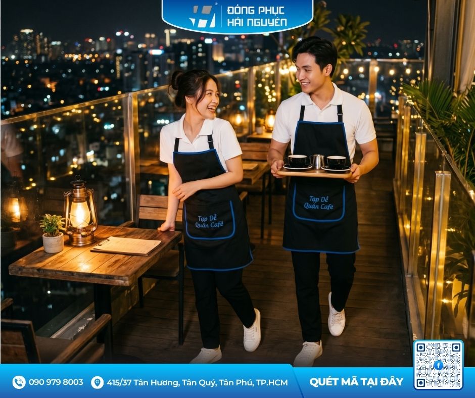 Chọn Tạp Dề Ph&ugrave; Hợp Với Concept Qu&aacute;n