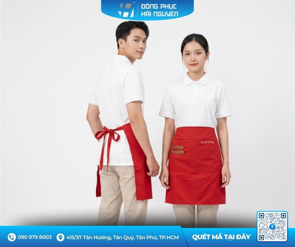 Đặt May Tạp Dề Đẹp Gi&aacute; Tốt Tại TPHCM