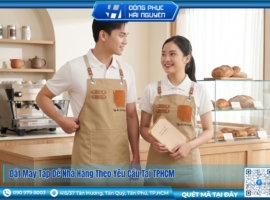 Đặt May Tạp Dề Nhà Hàng Theo Yêu Cầu Tại TPHCM