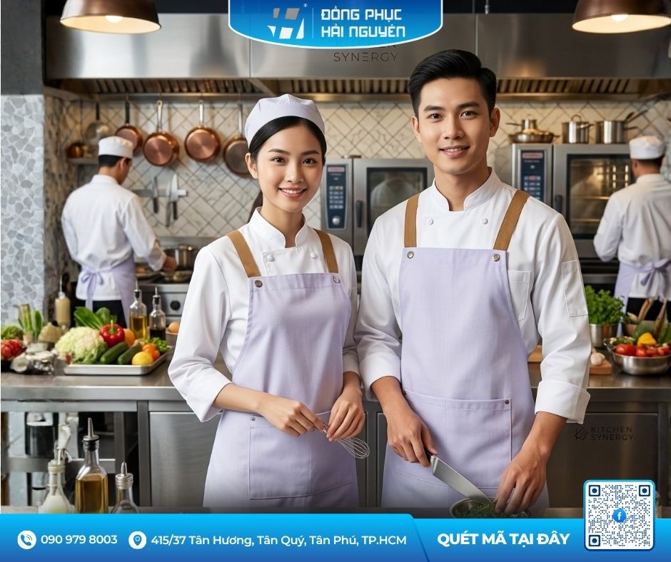 Tạp Dề Chống Bẩn Ph&ugrave; Hợp M&ocirc;i Trường Bếp