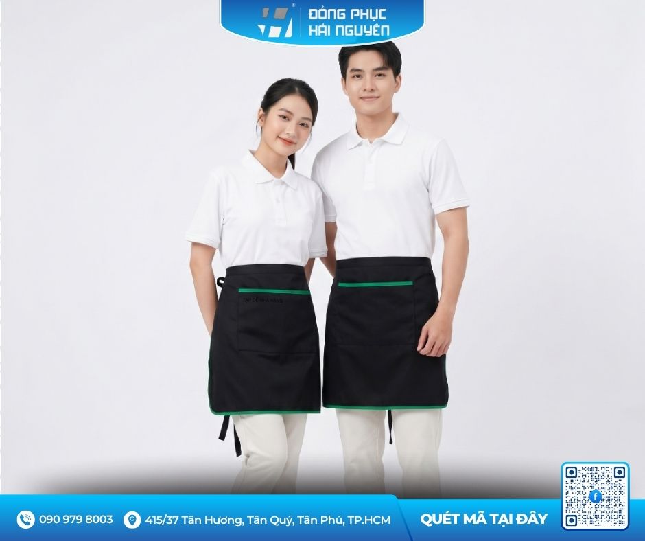 Tạp Dề Ngắn Phục Vụ