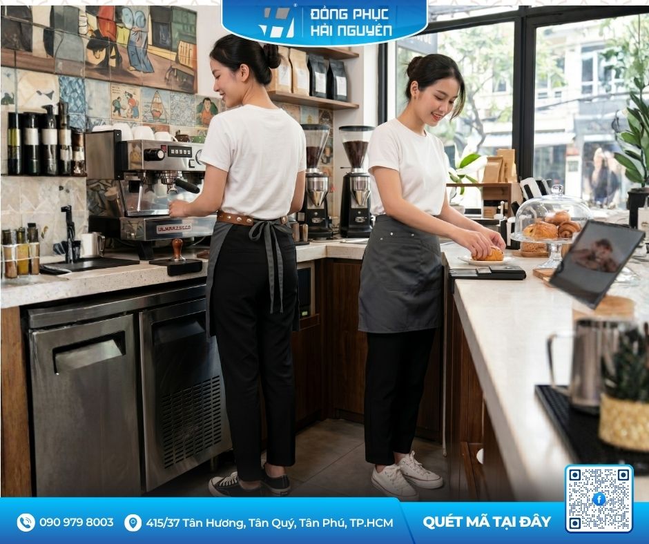 Tạp Dề Ngắn T&uacute;i X&eacute;o Thiết Kế Trẻ Trung Năng Động
