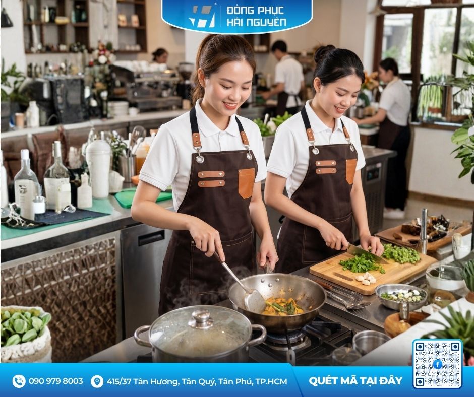 Tạp Dề Ph&ocirc;i Da Năng Động Trẻ Trung