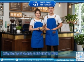 Xưởng May Tạp Dề Cho Quán Cà Phê Giá Rẻ Tại TPHCM