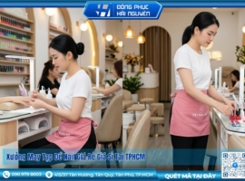 Xưởng May Tạp Dề Nail Giá Rẻ Giá Sỉ Tại TPHCM