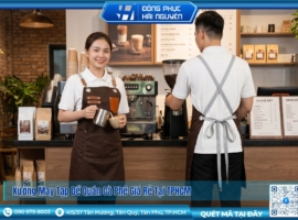 Xưởng May Tạp Dề Quán Cà Phê Giá Rẻ Tại TPHCM